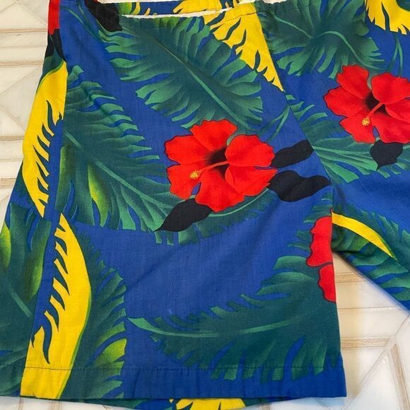 Vintage 1980s Blue Jams Shorts - Picture 3 of 9